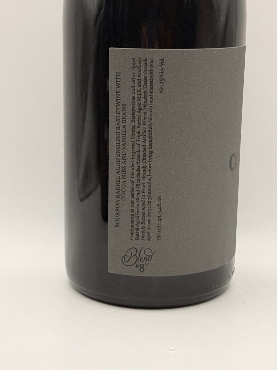 Side Project Brewing Continuance Blend 8 | Barrel-Aged Strong Ale